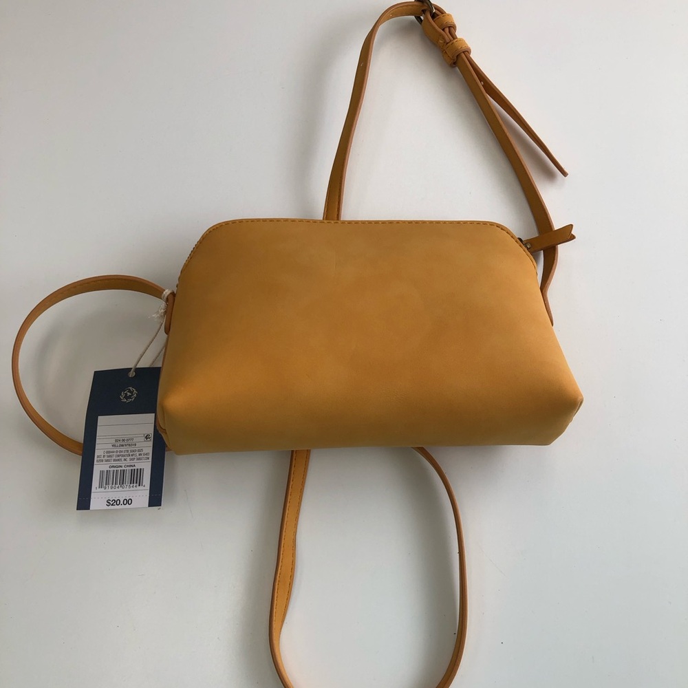 Yellow/ mustard colored crossbody